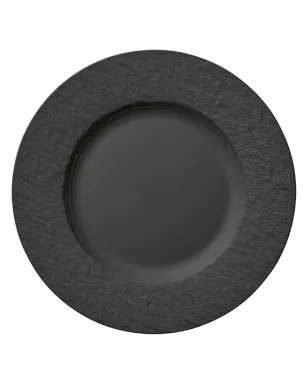 Villeroy & Boch Manufacture ロック・プレート（6枚セット）- ブラック - サムネイル1
