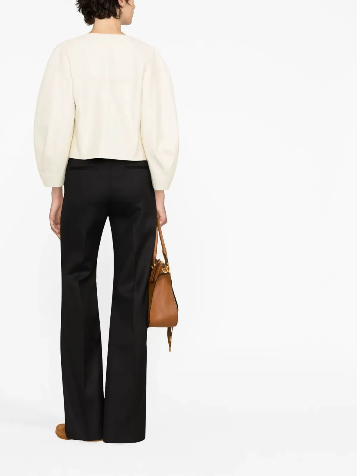 Chloé シルクフレアパンツ - 画像4
