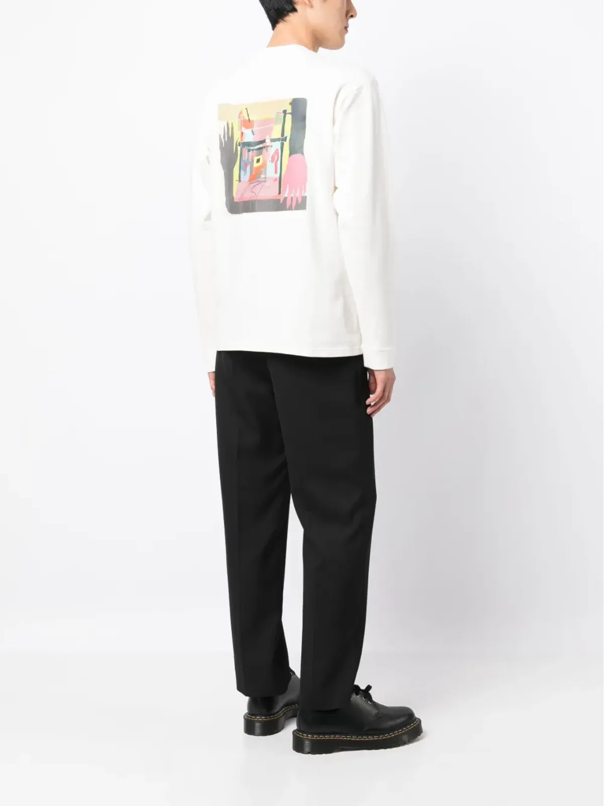 Bethany Williams ロゴプリント長袖Tシャツ - 画像2