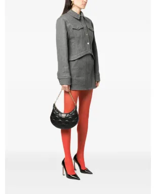 Gucci 小型GGマテラッセショルダーバッグ - ブラック - サムネイル2