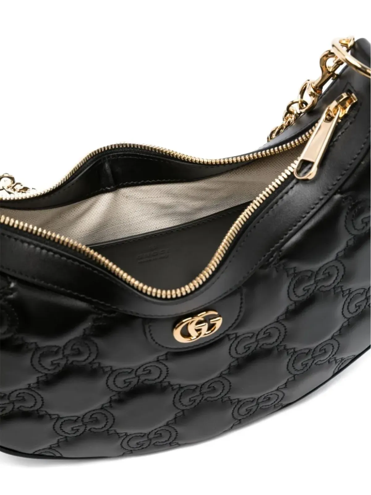 Gucci 小型GGマテラッセショルダーバッグ - ブラック - 画像4