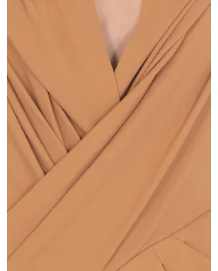Alberta Ferretti ドレープディテール付きマキシドレス - サムネイル5