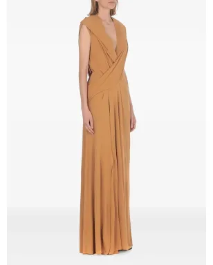 Alberta Ferretti ドレープディテール付きマキシドレス - サムネイル3