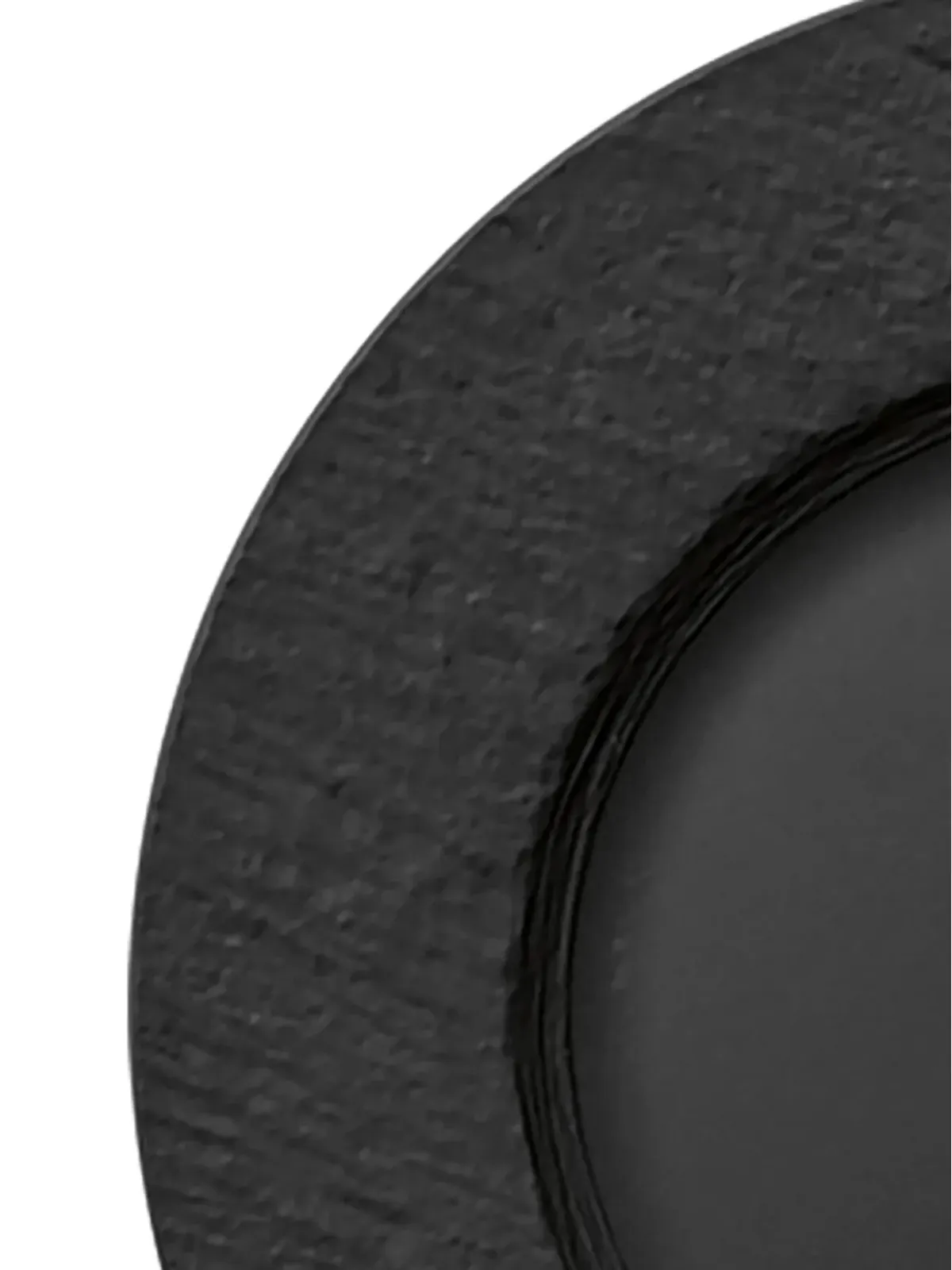 Villeroy & Boch Manufacture Rock ラウンドプレート - ブラック - 画像2