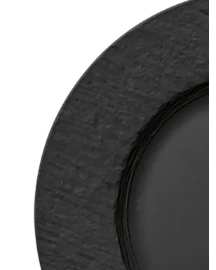 Villeroy & Boch Manufacture Rock ラウンドプレート - ブラック - サムネイル2