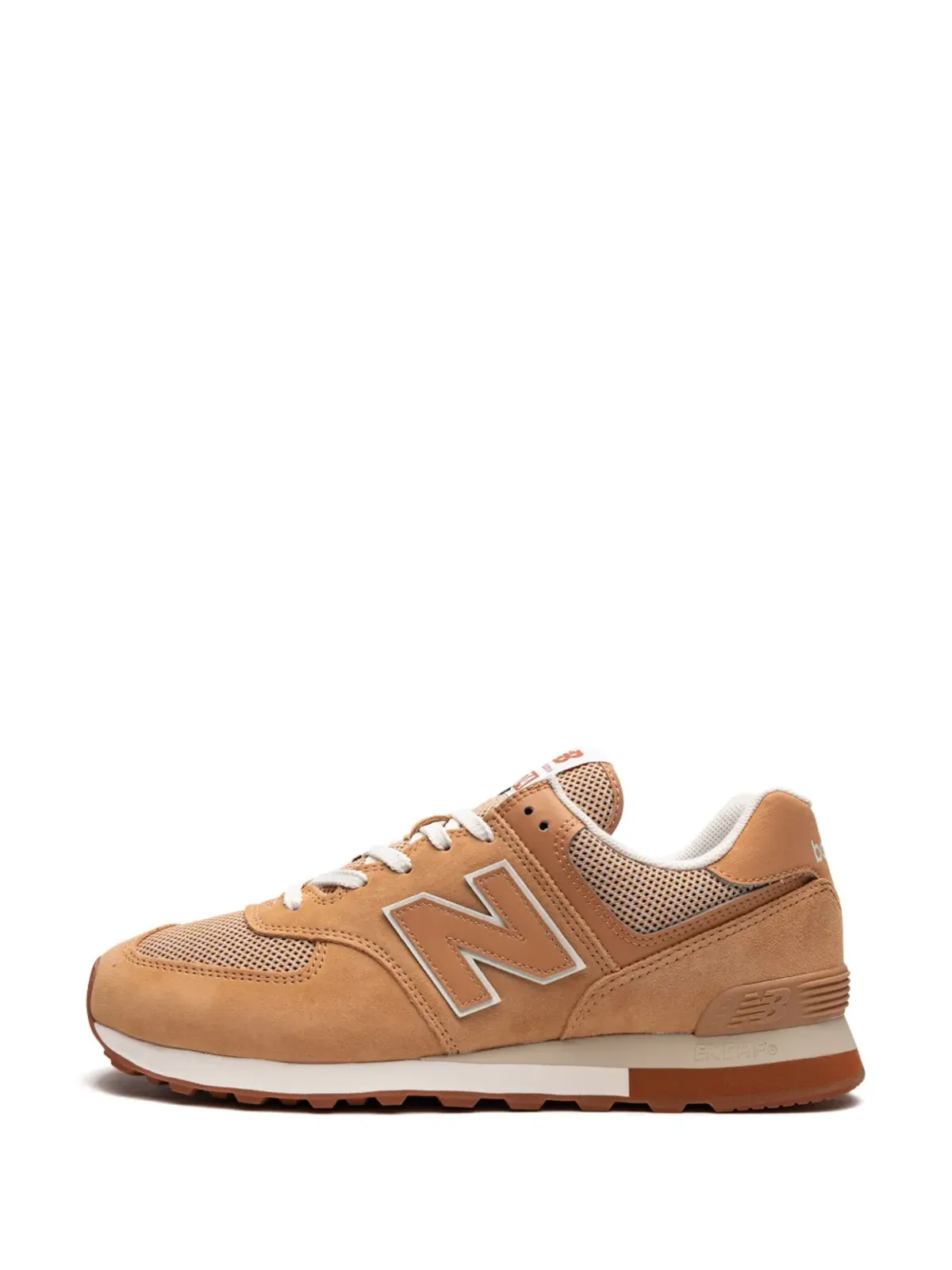 New Balance 574 キャラメル/ルスト スニーカー - 画像5