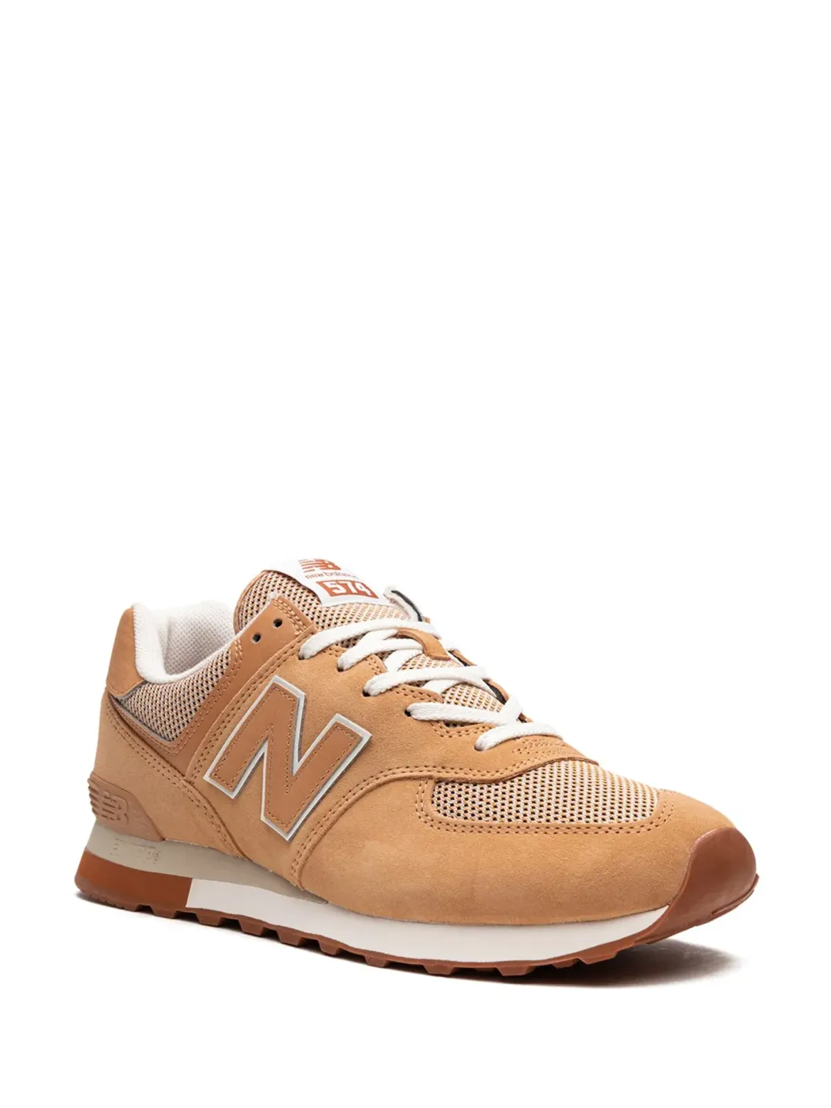New Balance 574 キャラメル/ルスト スニーカー - 画像2