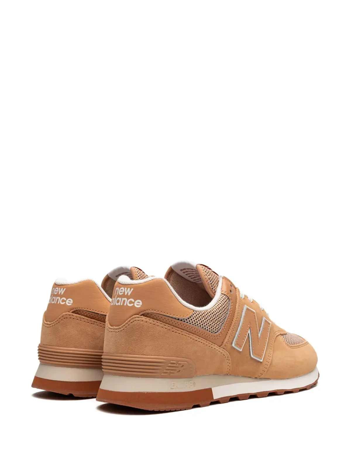 New Balance 574 キャラメル/ルスト スニーカー - 画像3