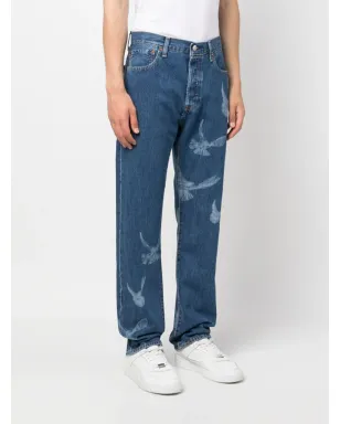 Levi's ロゴパッチ ストレートジーンズ - サムネイル3