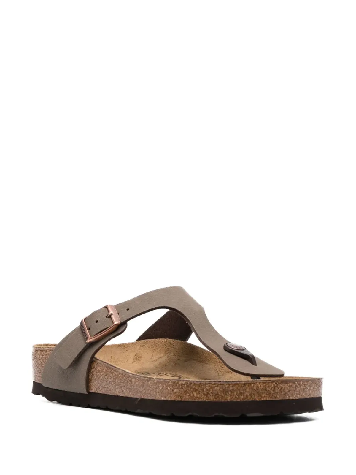 Birkenstock トングストラップフラットサンダル - 画像2