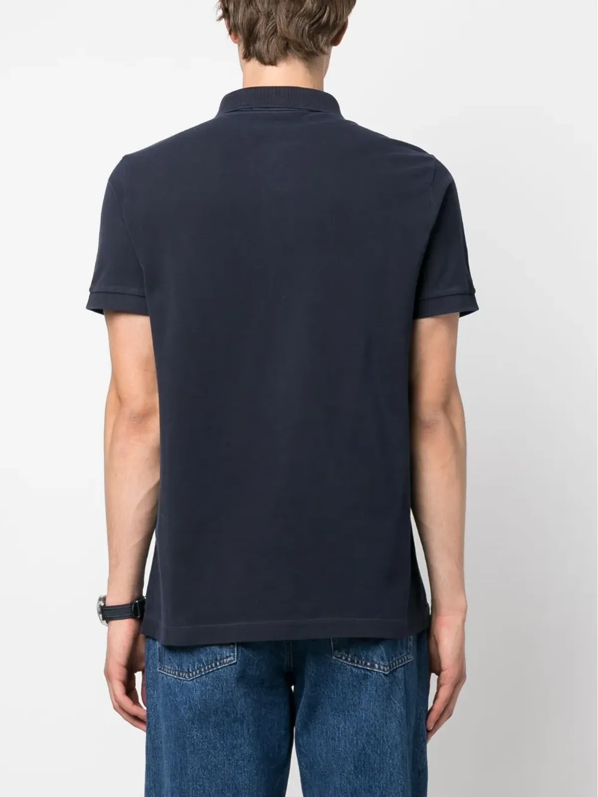 Stone Island ロゴパッチ ポロシャツ - 画像4