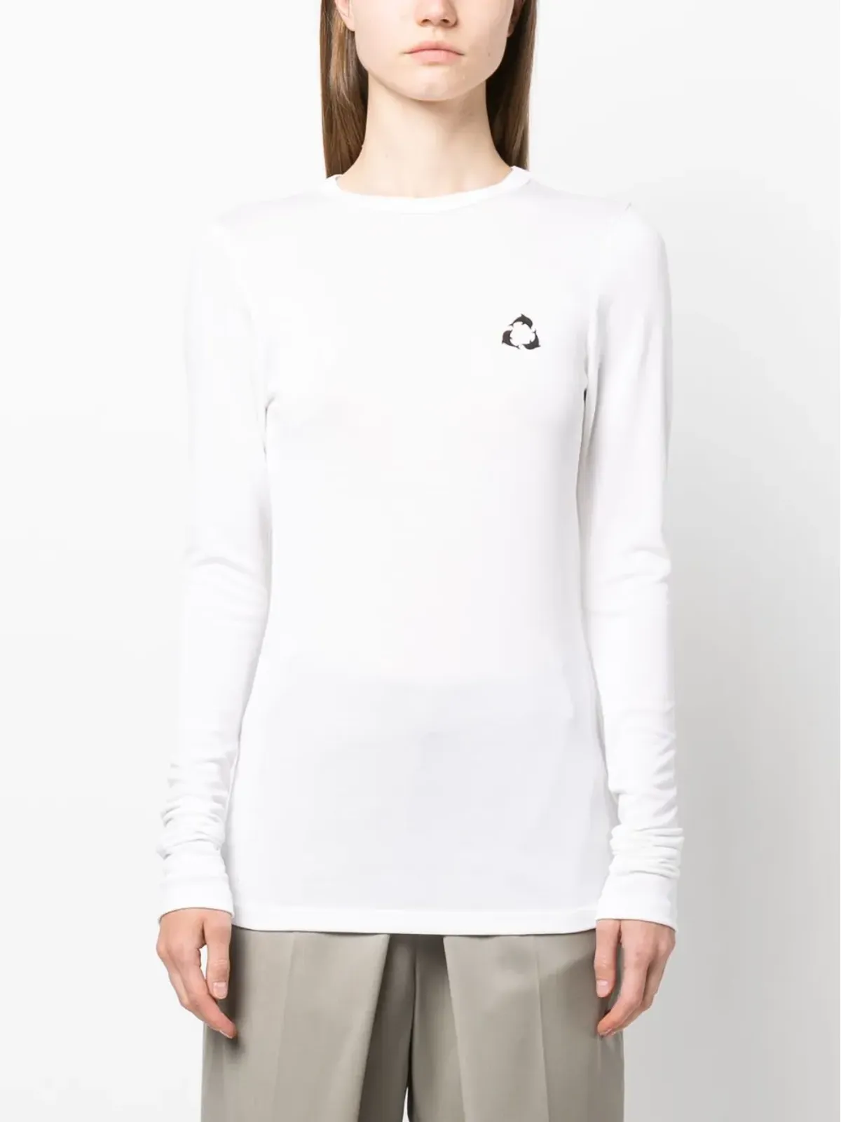 Botter ロングスリーブ ロゴプリント Tシャツ - 画像3