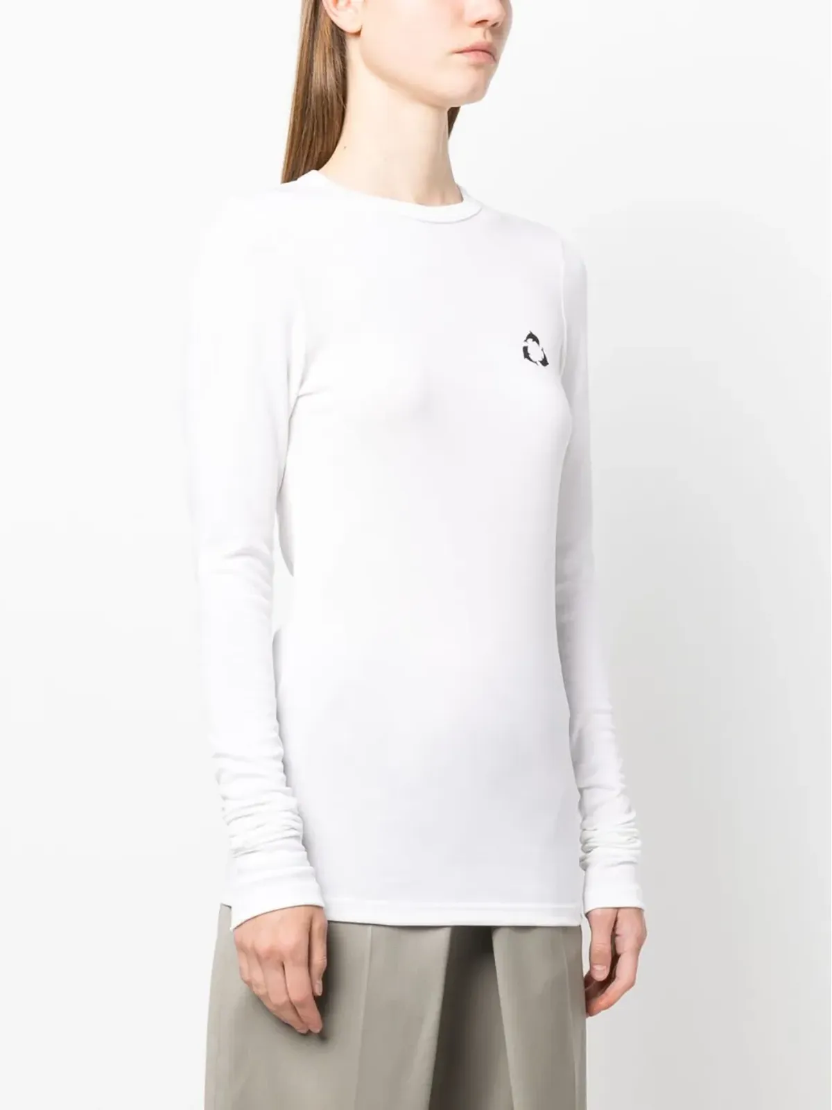 Botter ロングスリーブ ロゴプリント Tシャツ - 画像4