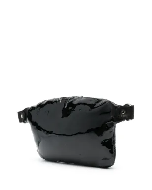 Guidi ジップアップパテントレザー ベルトバッグ - サムネイル3