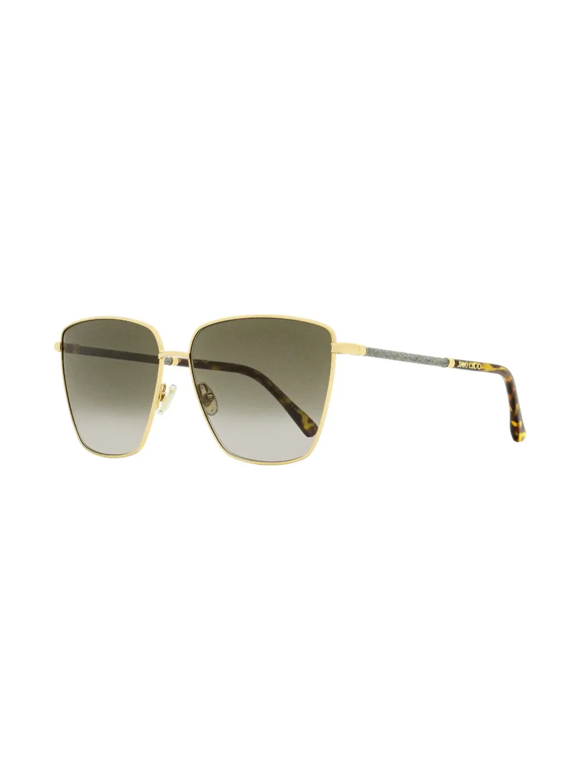Jimmy Choo Eyewear Laviオーバサイズフレームサングラス - 画像2