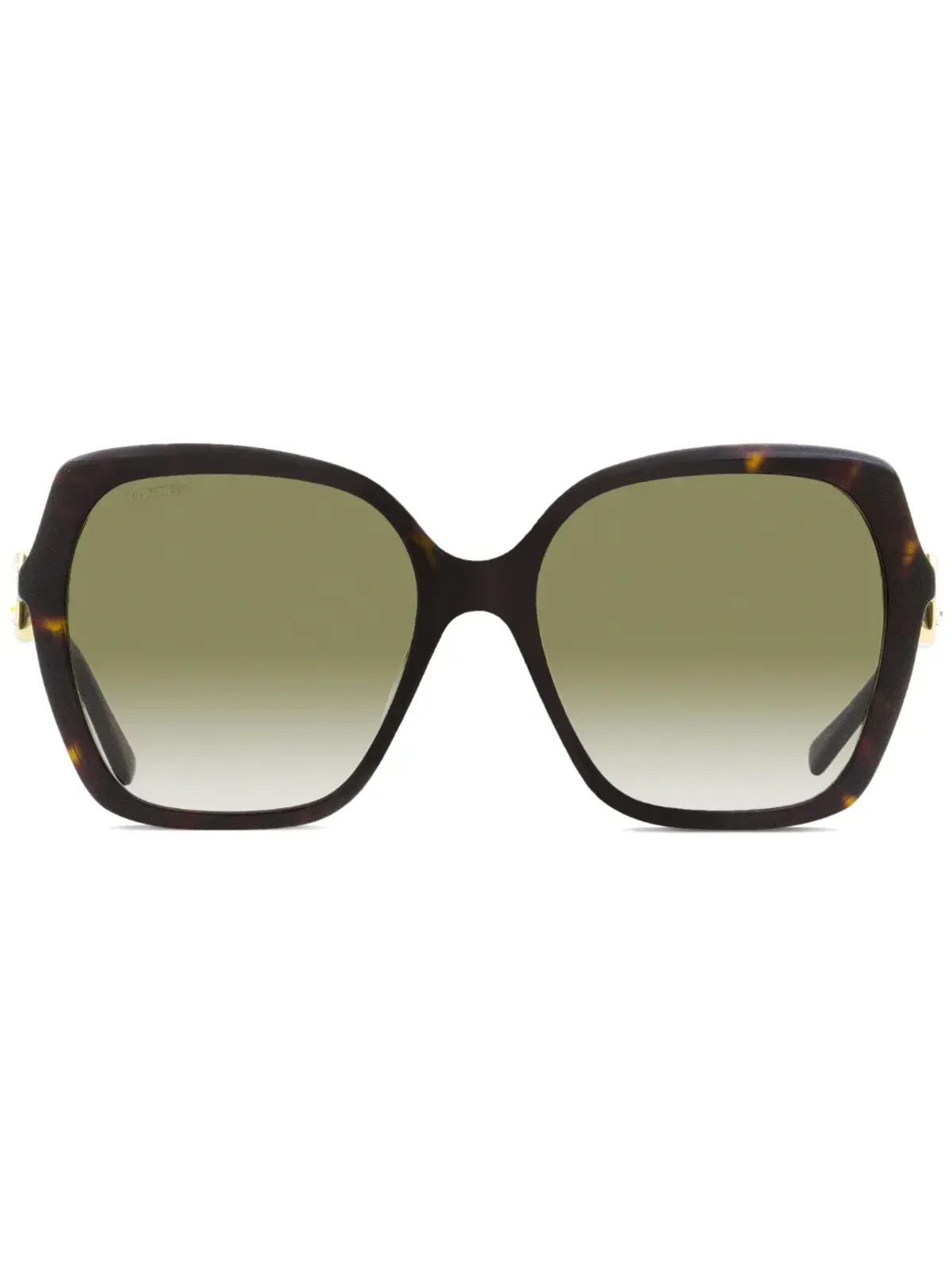 Jimmy Choo Eyewear マノン オーバサイズフレーム サングラス - 画像1