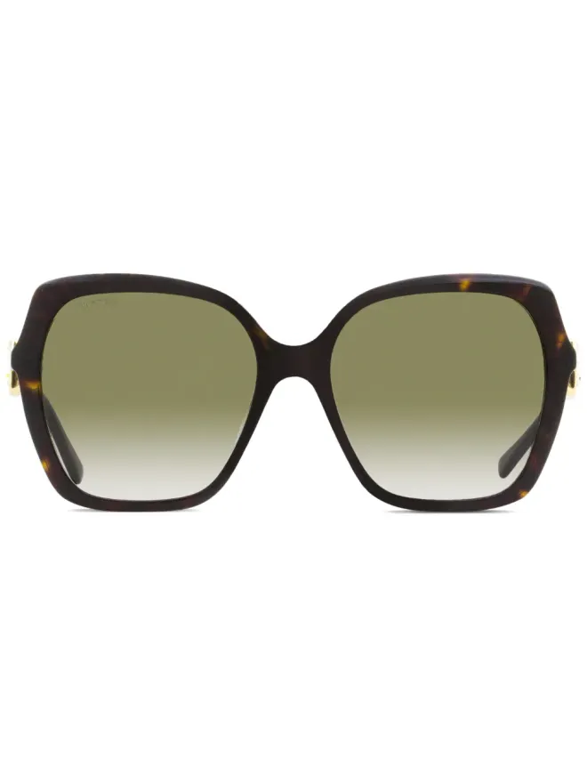 Jimmy Choo Eyewear Jimmy Choo Eyewear マノン オーバサイズフレーム サングラスの商品画像