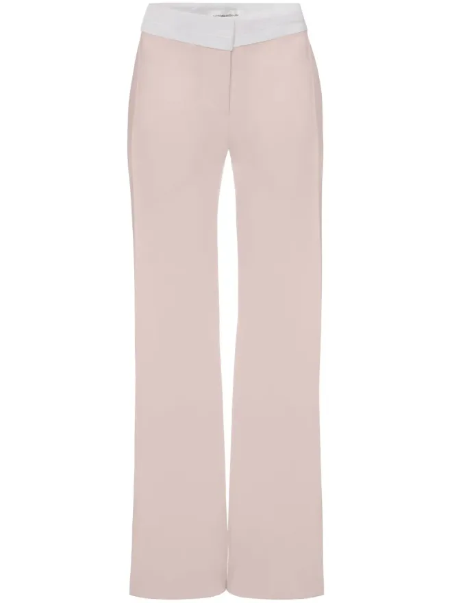 Victoria Beckham Victoria Beckham サイドパネルディテールのフレアパンツの商品画像