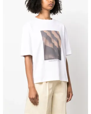 Fabiana Filippi グラフィックプリント コットン Tシャツ - サムネイル3