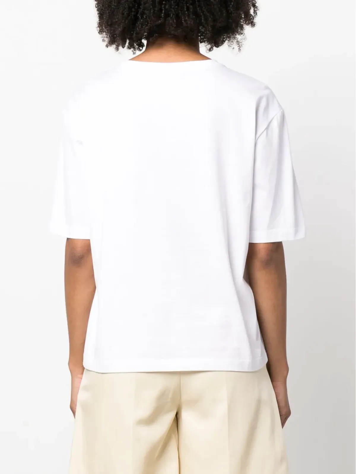 Fabiana Filippi グラフィックプリント コットン Tシャツ - 画像4