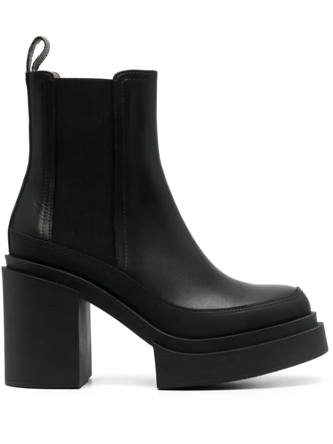 Fabiana Filippi Fabiana Filippi フラットフォームチェルシーブーツの商品画像