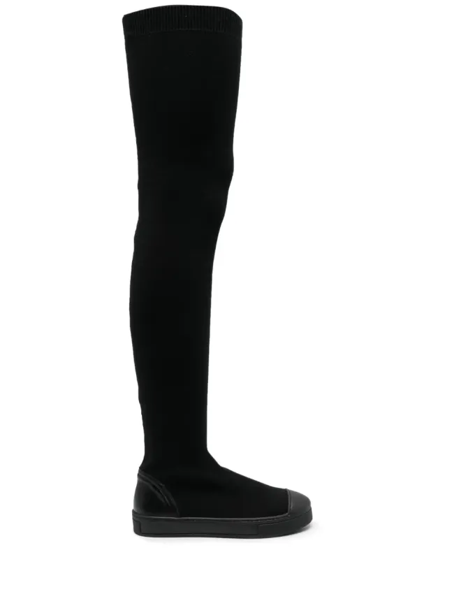 Fabiana Filippi Fabiana Filippi knee-length boots - Blackの商品画像