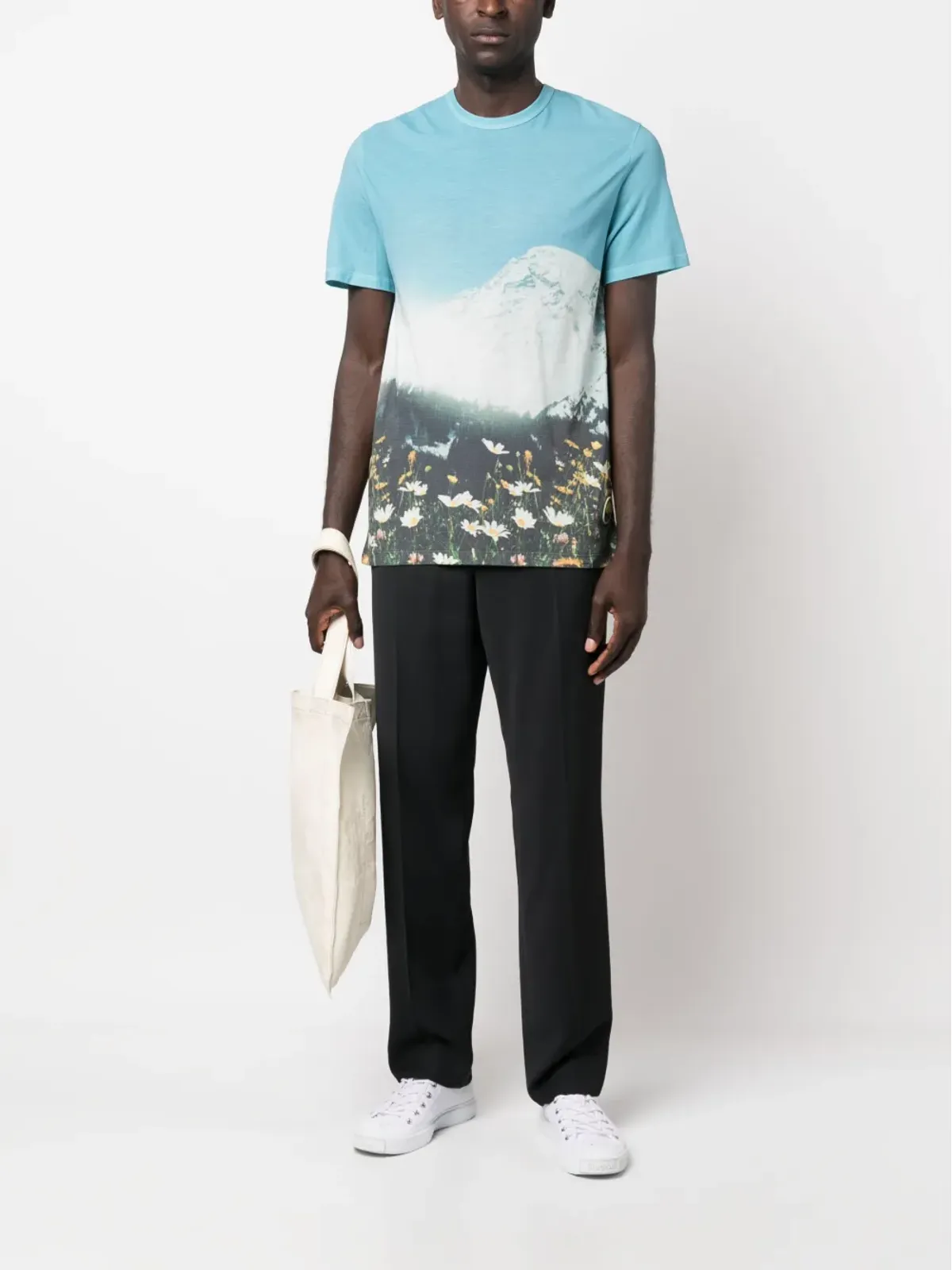 Jil Sander グラフィックプリント コットン Tシャツ - 画像2