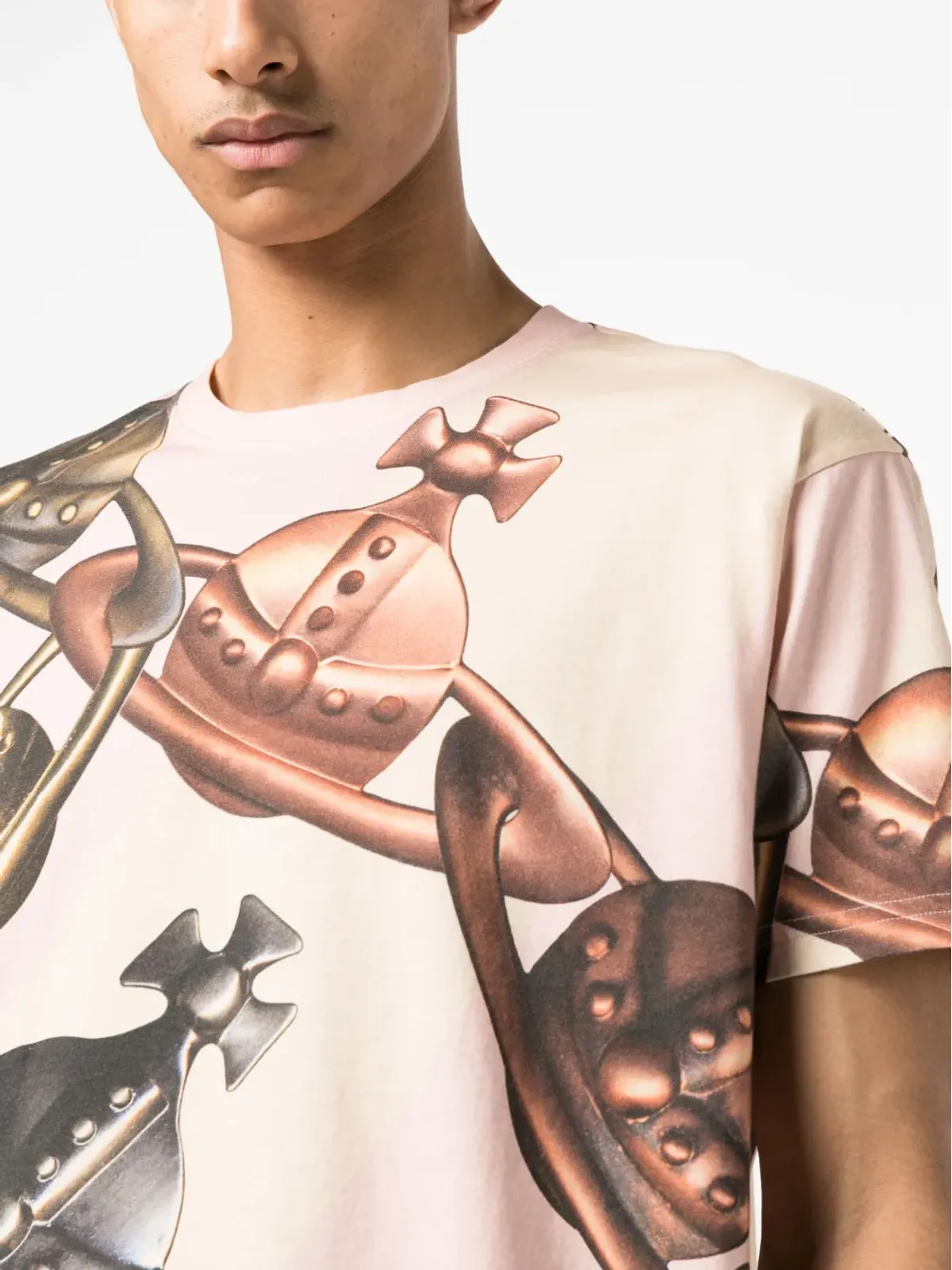 Vivienne Westwood グラフィックプリント コットン Tシャツ - 画像5