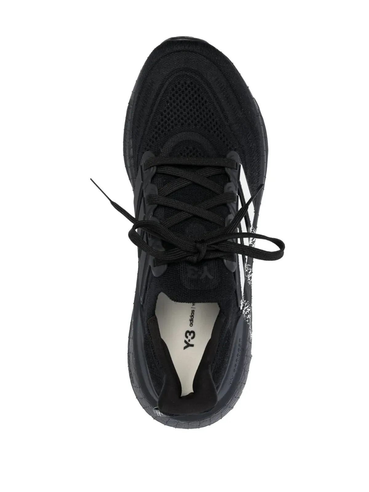 Y-3 ストライプ入りレースアップスニーカー - 画像4