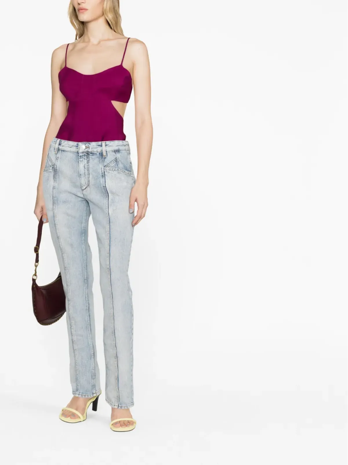 MARANT ÉTOILE Laoraストレートジーンズ - 画像3