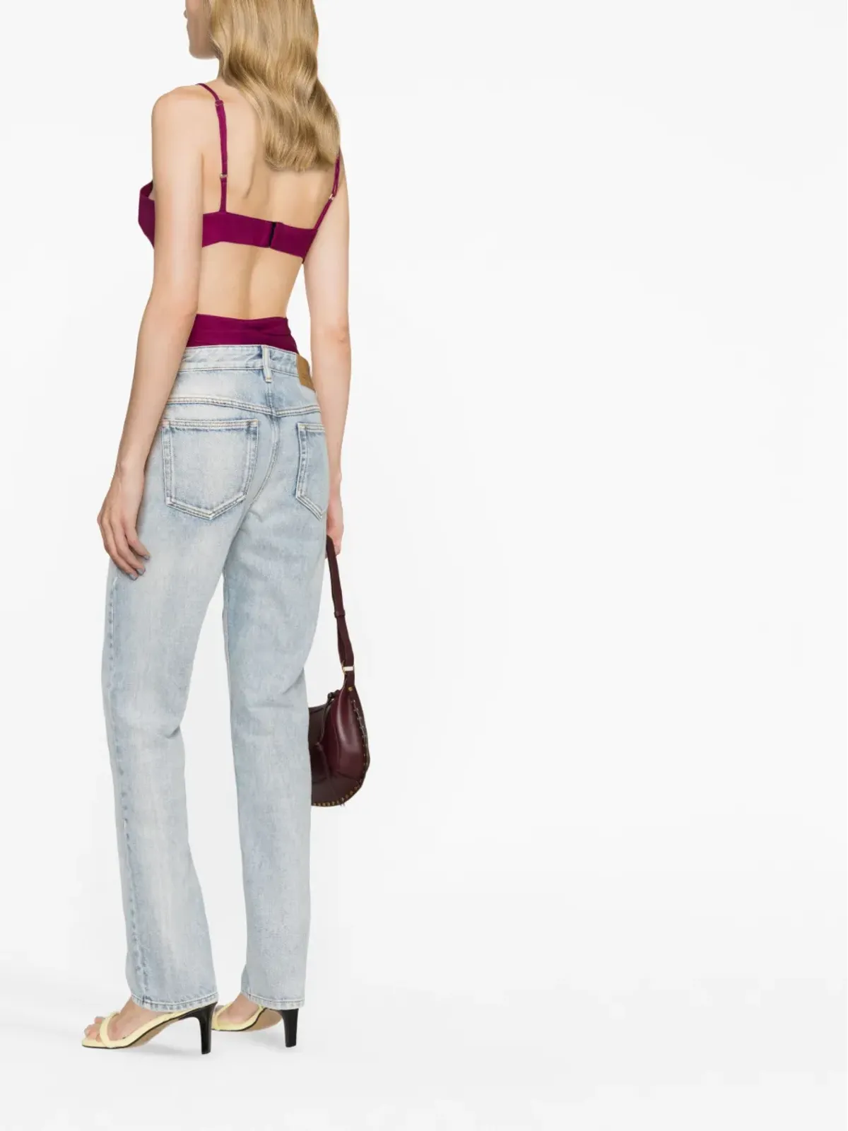 MARANT ÉTOILE Laoraストレートジーンズ - 画像4
