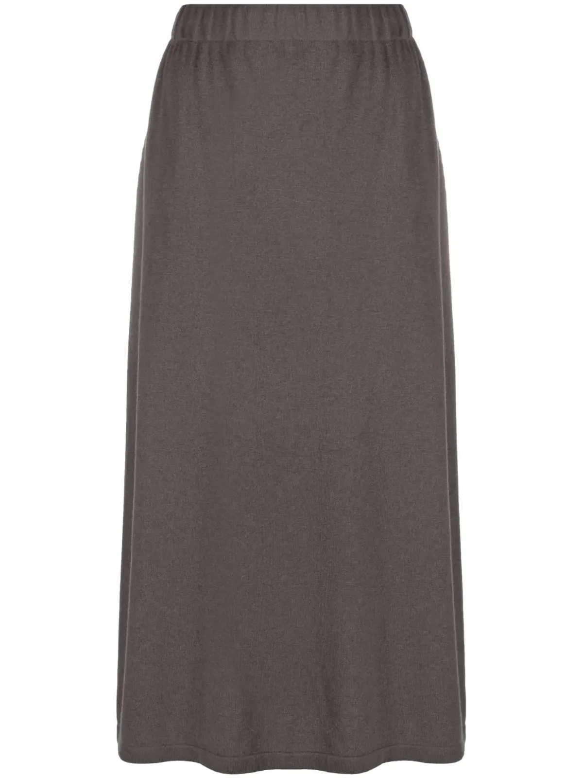 Fabiana Filippi ribbed-knit midi skirt - Grey - 画像1
