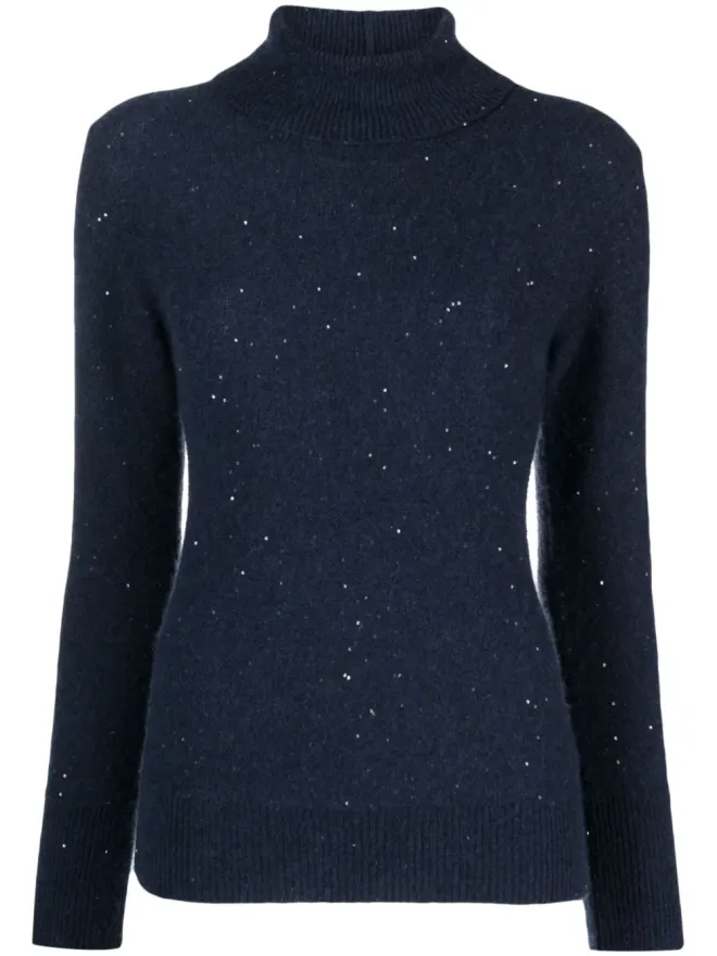 Fabiana Filippi Fabiana Filippi ロールネック長袖ニットの商品画像