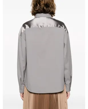 Fabiana Filippi 長袖メリノシャツ - グレー - サムネイル4