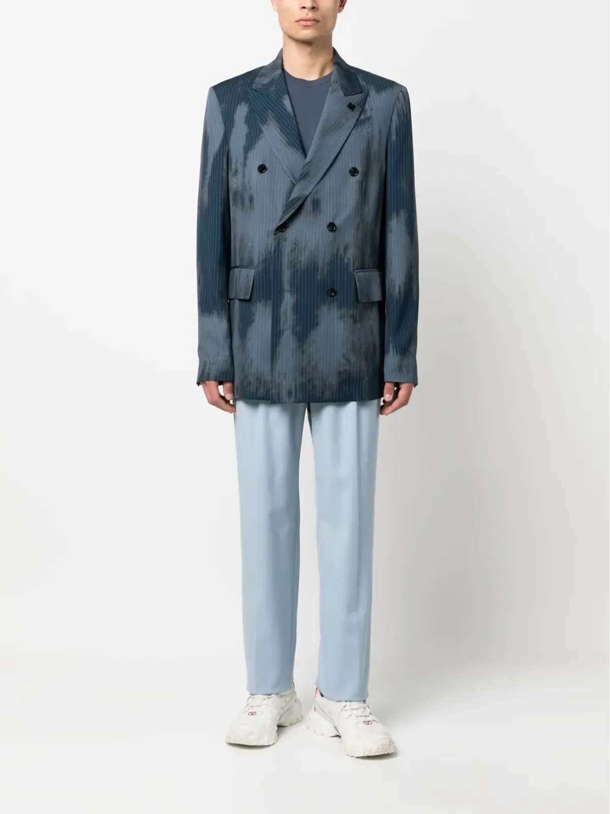 AMIRI ダブルブレストブレザー - 画像2