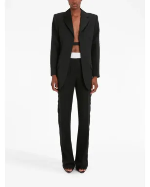 Victoria Beckham オープンバック・シングルブレストブレザー - サムネイル2