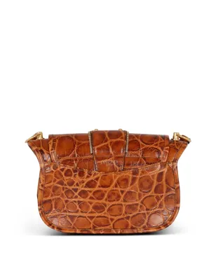 Balmain Blaze クロコダイル型押しショルダーバッグ - サムネイル4