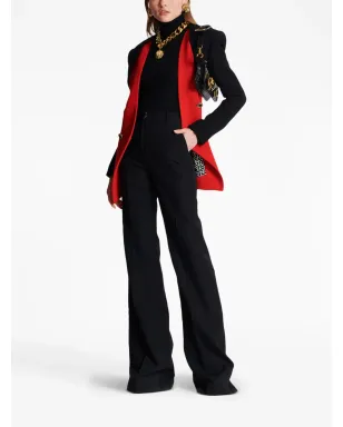 Balmain ウールフレアパンツ（ブラック） - サムネイル2