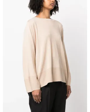 Fabiana Filippi オーバーサイズ ボートネック ジャンパー - Neutrals - サムネイル3