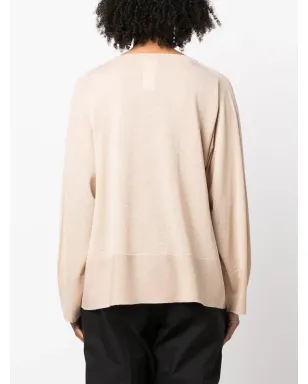 Fabiana Filippi オーバーサイズ ボートネック ジャンパー - Neutrals - サムネイル4
