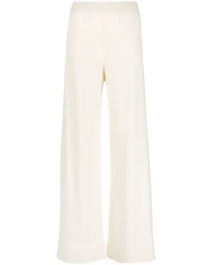 Fabiana Filippi ワイドレッグ カシミヤ混ニットパンツ - サムネイル1