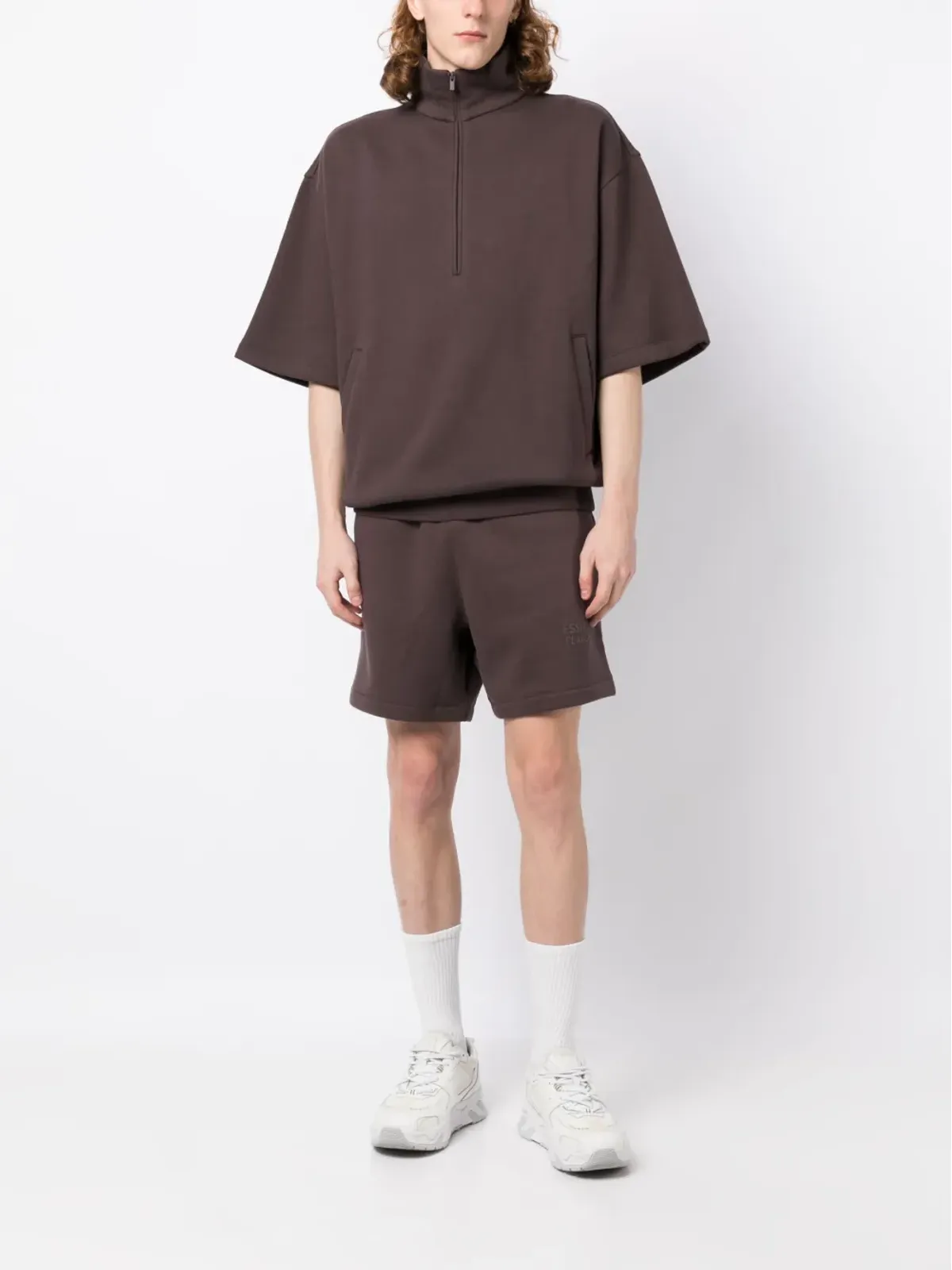 FEAR OF GOD ESSENTIALS ロゴパッチ トラックショーツ - 画像2