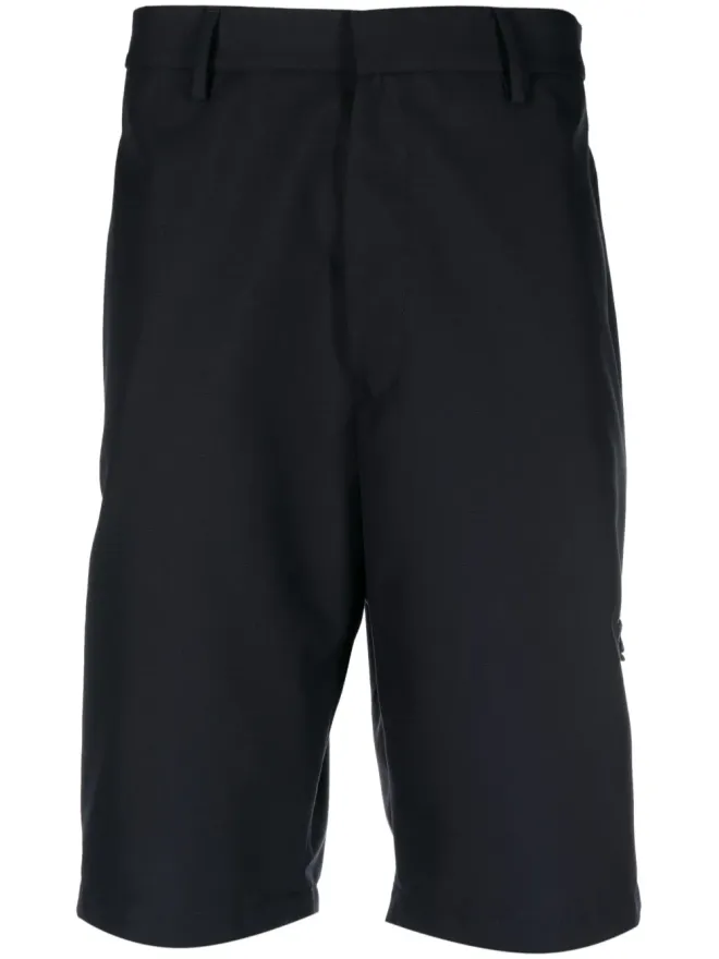 Lardini Lardini ロゴパッチ ベルマダショーツの商品画像