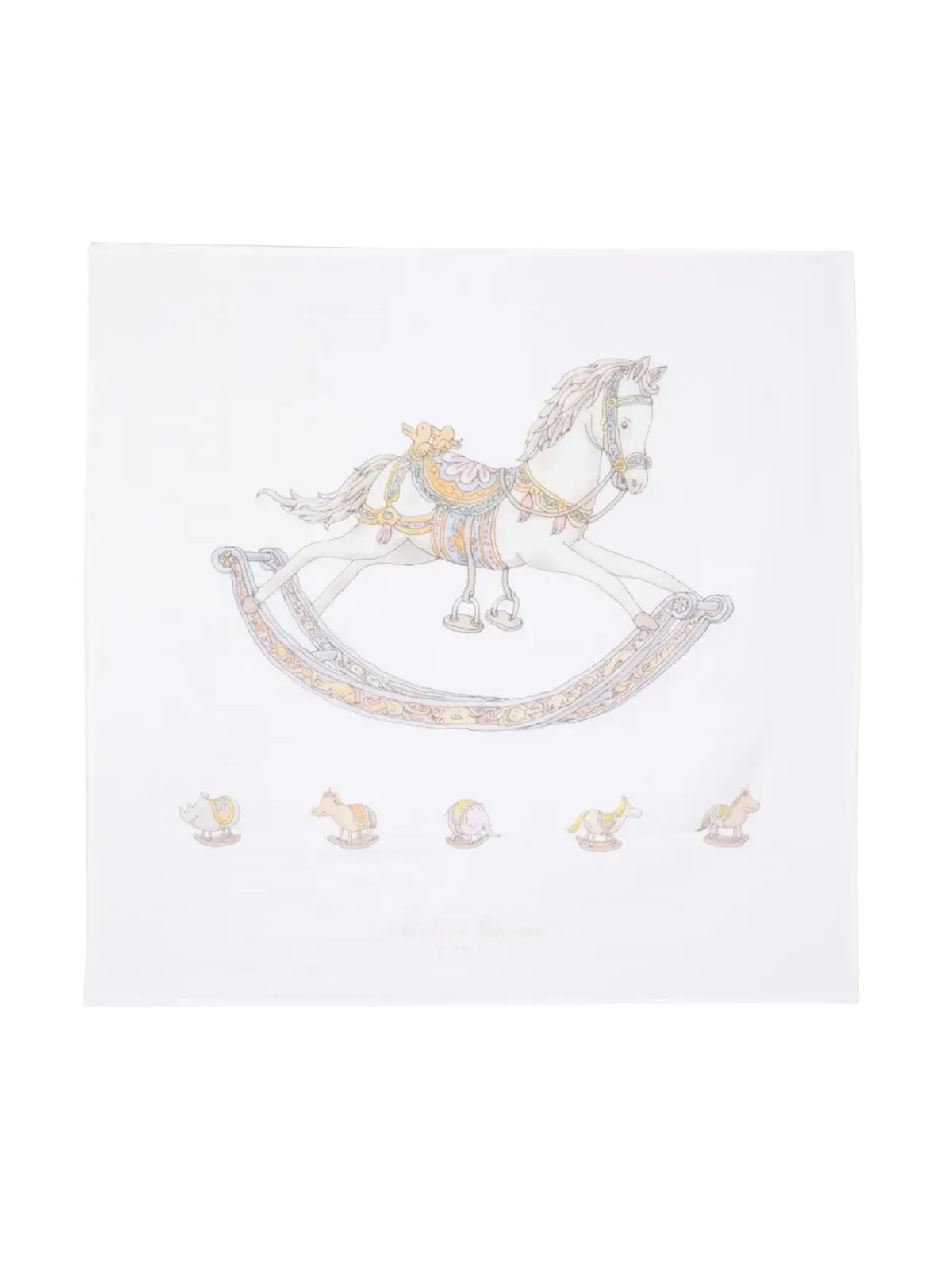 Atelier Choux トイプリント オーガニックコットン ブランケット - 画像1