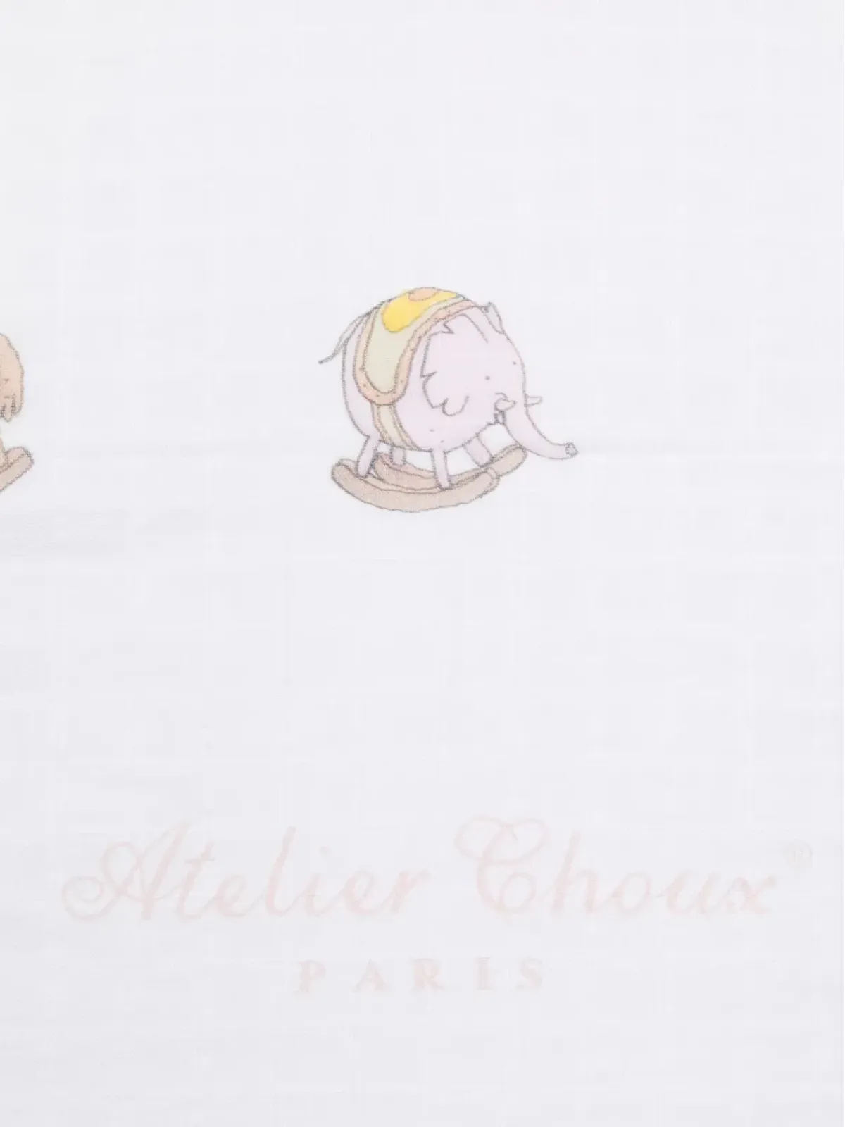 Atelier Choux トイプリント オーガニックコットン ブランケット - 画像2