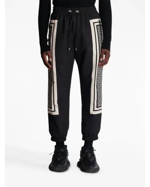 Balmain バルマン モノグラムスカーフ付き ドローストリング トラックパンツ - サムネイル5
