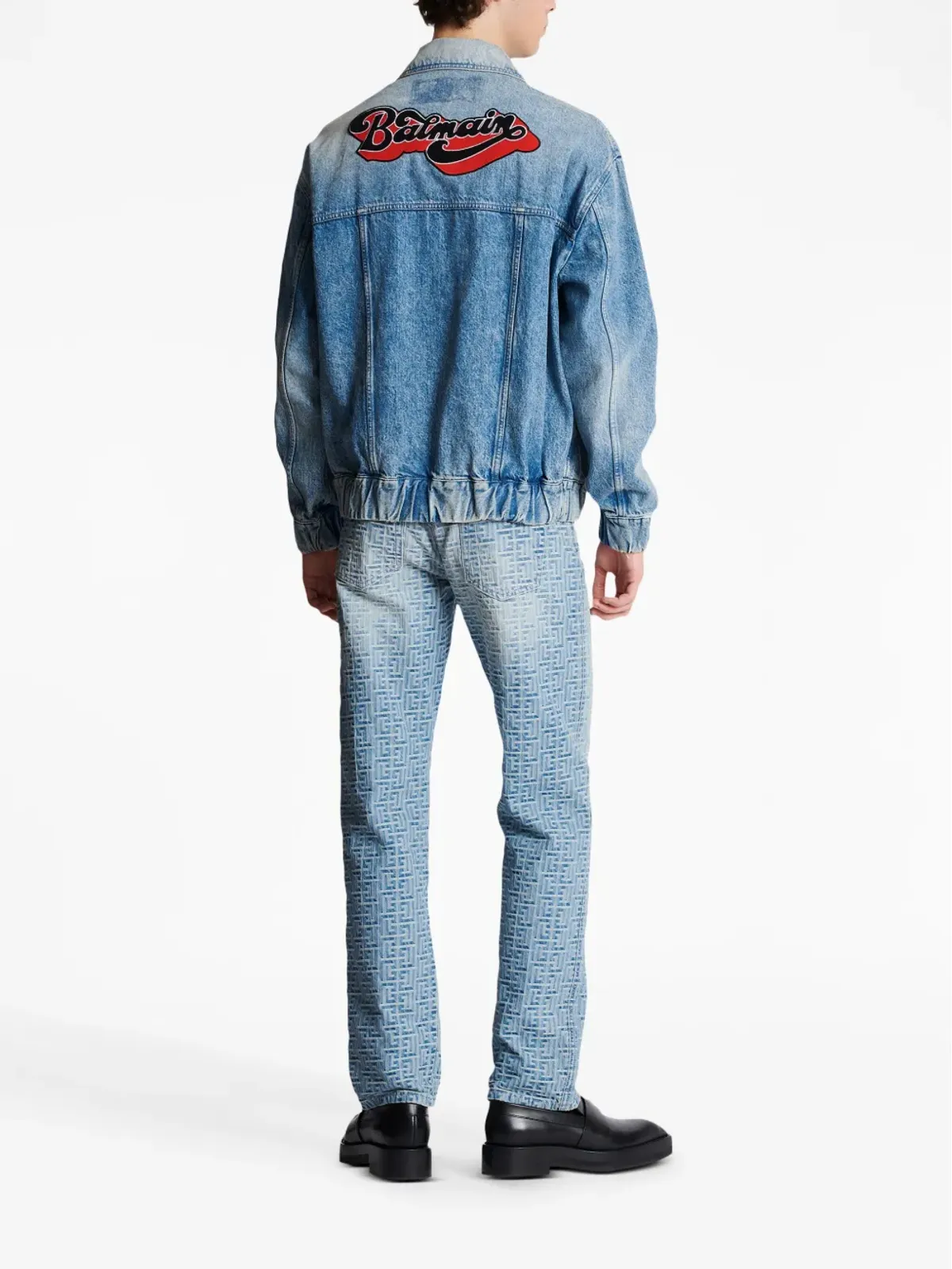 Balmain 70s ロゴパッチ ジャケット - 画像4