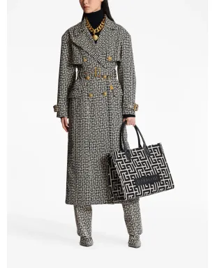 Balmain モノグラムジャカード ショッパーバッグ - サムネイル2