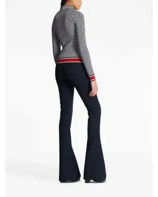 Balmain モノグラムジャカード ジップアップ カーディガン - サムネイル4