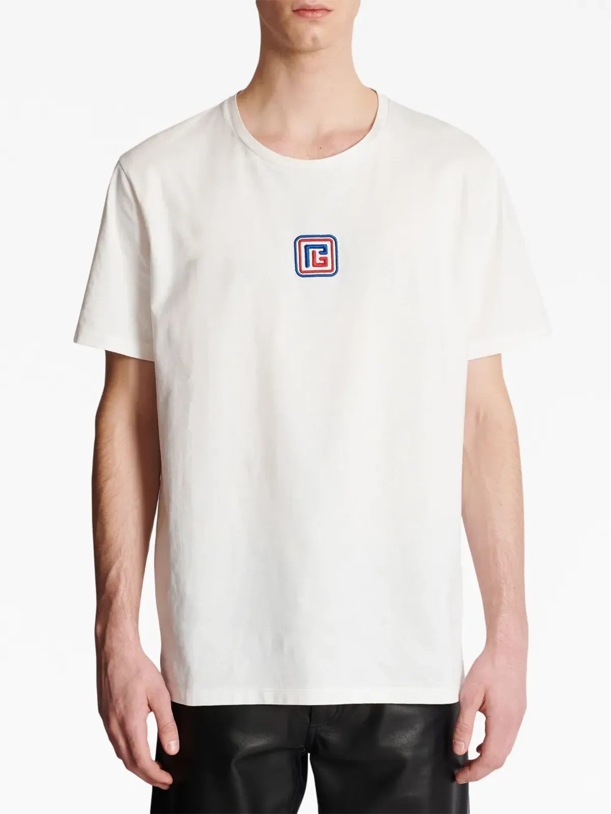 Balmain PB クルーネック Tシャツ - 画像5